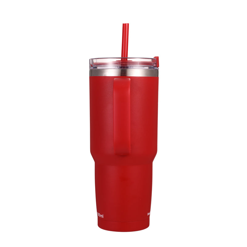 FlowStraw V1 · Red · 900ml / 30oz