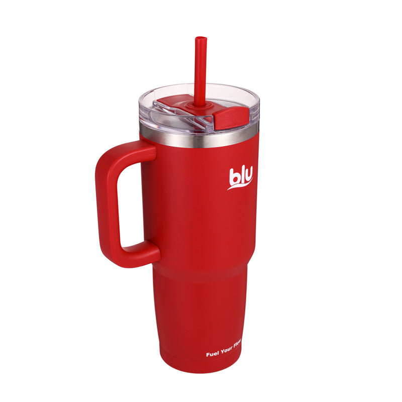 FlowStraw V1 · Red · 900ml / 30oz