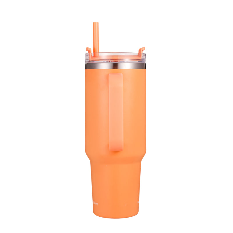 FlowStraw V2 · Orange · 1200ml / 40oz