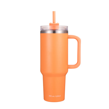 FlowStraw V2 · Orange · 1200ml / 40oz