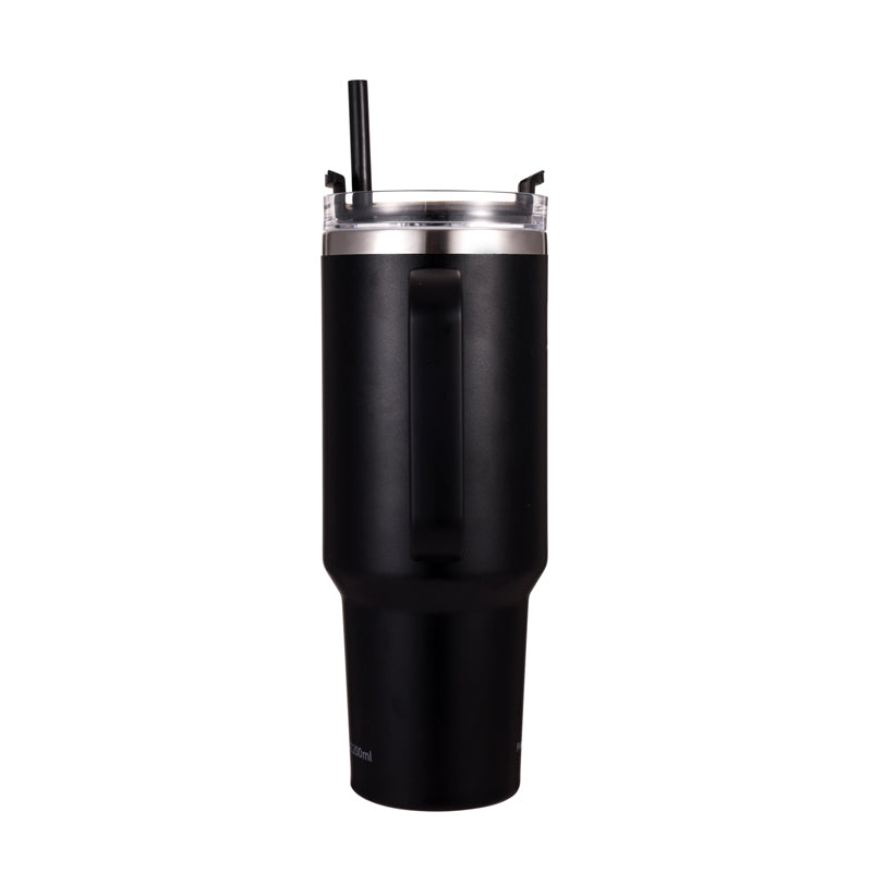 FlowStraw V2 · Dark Night Black · 1200ml / 40oz