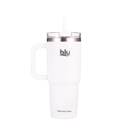 FlowStraw V1 · White · 900ml / 30oz