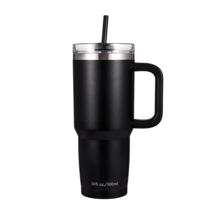 FlowStraw V1 · Dark Night Black · 900ml / 30oz